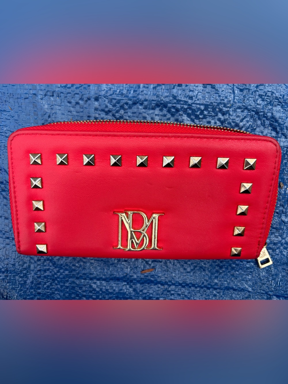 Badgley Mischka Vibrant Red Clutch